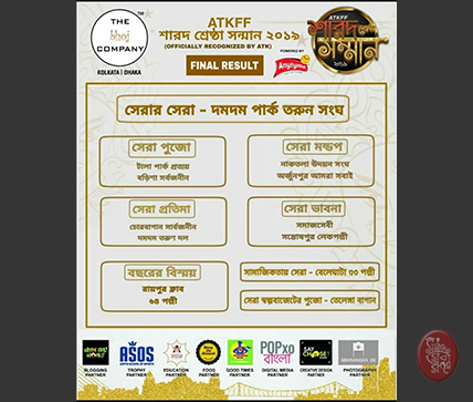 Samaj Sebi Sangha Durgapuja Awards 2019