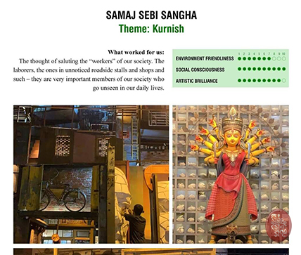 Samaj Sebi Sangha Durgapuja Awards 2019