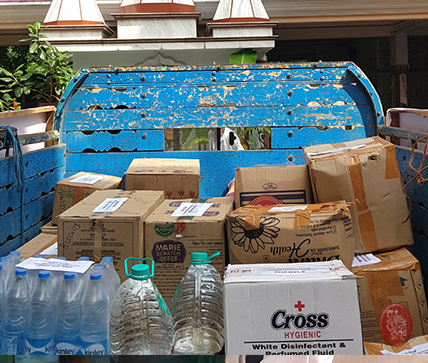 Samaj Sebi Sangha Durgapuja Social Activities 2018