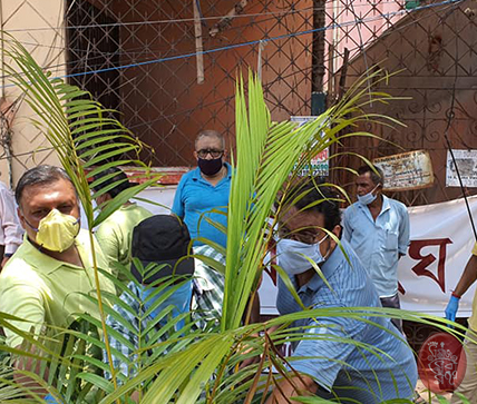 Samaj Sebi Sangha Durgapuja Social Activities 2020