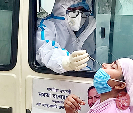 Samaj Sebi Sangha Durgapuja Social Activities 2020